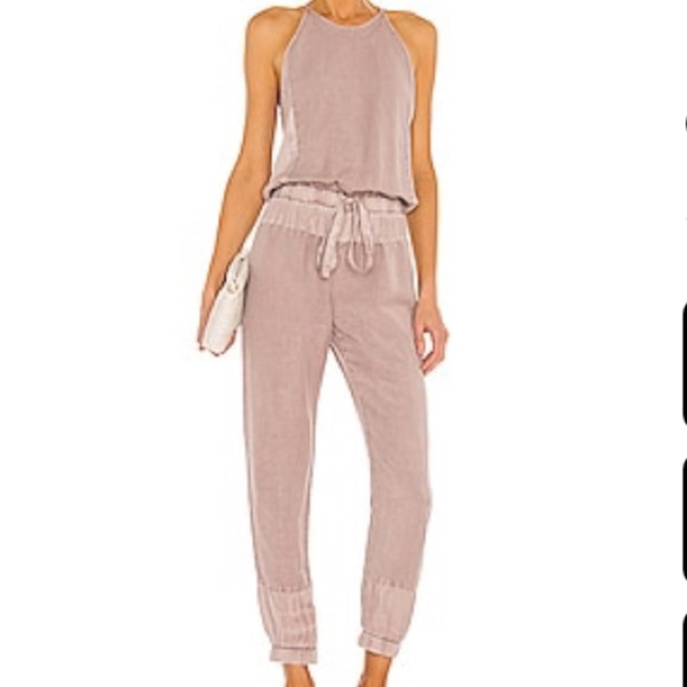 YFB clothing, purple jumpsuit
